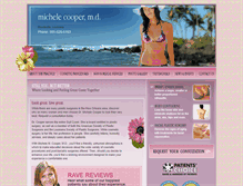 Tablet Screenshot of michelecoopermd.com